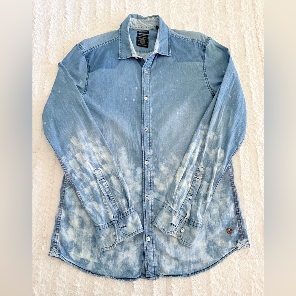 Buffalo David Bitton Gradient Denim Shirt